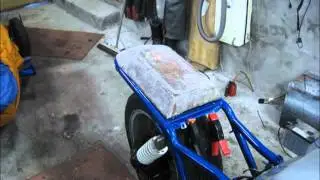 BMW K1100 and sidecar, reconstruction to Caferacer & sidecar