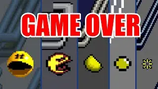 The DEATH of Pac-Man in Every Pac-Mania Version