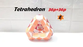 COMBINATION OF 2 SNAKE CUBE 36 PIECES - Tetrahedron