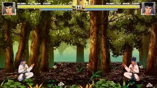 [True widescreen Stage] DB Forest Battle by Tahattus Edited.