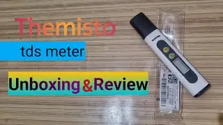 Themisto tds meter unboxing & review || Water TDS METER Review