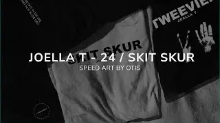 Joella T - 24 / Skit Skur | Album cover Speed Art #photoshop