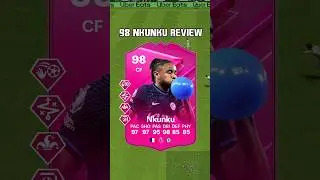 98 Nkunku Review in EA Sports FC 24 #shorts #short #fc24 #eafc24 #futties #nkunku #chelsea #fifa