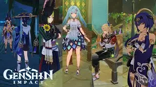 Nahida Birthday Event Day 2 hidden character interactions | Chromatic Ode of Candies and Roses
