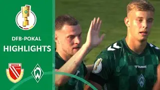 Topp with a Hattrick! | FC Energie Cottbus vs. SV Werder Bremen 1-3 | DFB-Pokal First Round