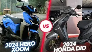 2024 Hero Xoom vs Honda Dio 2024: Which Scooter Offers Better Performance and Features?
