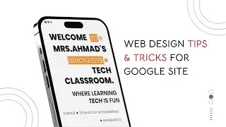 Web Design Tips & Tricks For Google Site