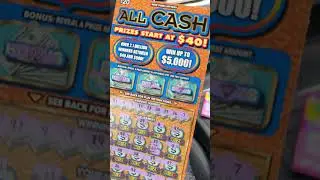 100 X series and All cash 2 ticket 2 wins. Nyc #lottery #lotto #scratchofftickets #winner