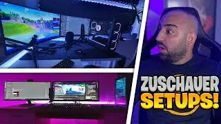 Ich REAGIERE auf Zuschauer SETUPS | WER hat das beste SETUP aus meiner COMMUNITY ?