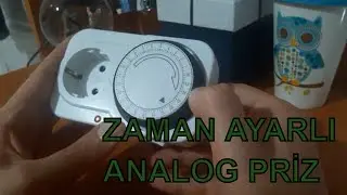ZAMAN AYARLI PRİZ ( ANALOG )