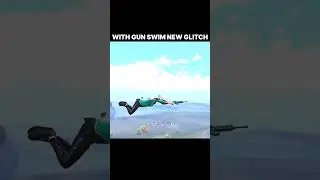 BGMI PUBG MOBILE WITH GUN SWIM NEW GLITCH #shorts #tipsandtricks