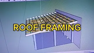 Roof Framing Sketch Up