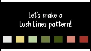 Lush Lines - Pixel Art Time-lapse