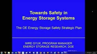 DOE OE Energy Storage Safety Strategic Plan (1.14.2015)