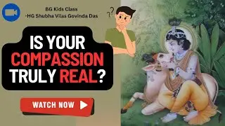 Youth Class - Real V/s Misplaced #Compassion || #ISKCON - Shubha Vilas Govinda das - Jan 5,2025