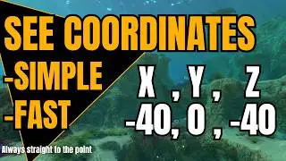 How to see Coordinates in Subnautica