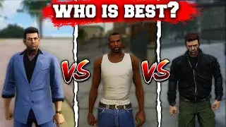 CLAUDE VS TOMMY VS CJ | who is BEST PROTAGONIST?