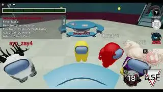 Playing Among Us in Roblox (Pretending to be afk)