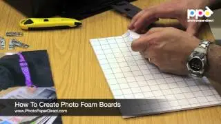 How To Create Photo Foam Boards In HD