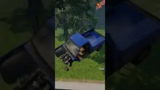 Crash Test Nuke.. BeamNG Drive Gameplay