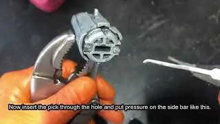 How to remove and decode Ford 8 wafer ignition w/o key. Using AABLE tool kit and Lishi