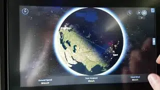 China Airlines Airbus A350-900 IFE Maps System (Voyager 3D)