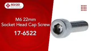 80/20: Socket Head Cap Screw (17-6522)