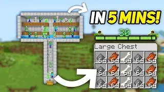 NEW BEST MOB FARM in 26.2+ Minecraft Bedrock!