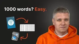 How to Learn 1000 Words in 6 Months – Anki, Tables and 4/0 System