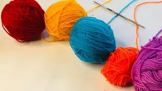 How to crochet a Rainbow 🌈 Step by step #crochet #crochettutorials