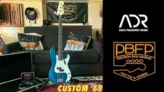 PBFP select OCEAN TURQUOISE custom '68 precision bass