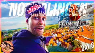 IS THIS REAL!? My FIRST IMPRESSION of Nördlingen Germany: The REAL LIFE Attack On Titan City