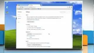 How to disconnect your Google™ account from Google™ Chrome to un-sync it in Windows® XP