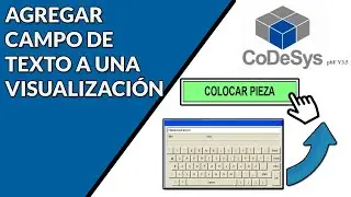 🔵✅CODESYS 3.5 - ADD TEXT FIELD IN DISPLAYS