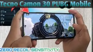 Tecno Camon 30 ki PUBG Mobile Sensitivity Setting 🔥 Tecno Camon 30 PUBG Mobile Sensitivity🔥 0 Recoil