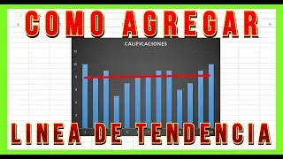 📈Como Agregar una LINEA de TENDENCIA en EXCEL