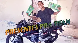 LANCHEI OS RETROVISORES DA F800 NA MINHA MOTO 😍🔥