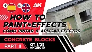 HOW TO | CONCRETE BLOCKS KIT | PAINT & EFFECTS | PART II