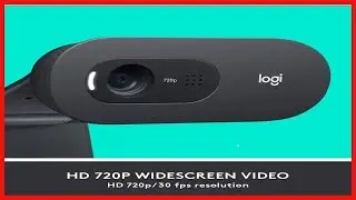 Logitech C505 HD Webcam - 720p HD External USB Camera for Desktop or Laptop