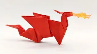 Origami SNAKE DRAGON 🐉 How to make a paper dragons