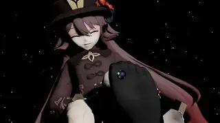 MMD giantess Hu Tao's growth - Confinement the planet in shoe (E1 ray-mmd ver)