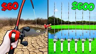 $60 vs $600 Budget Fishing Challenge