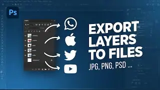 BEST EXPORT SOLUTION FOR COMPLEX PROJECTS! Export Each Layer Easily!