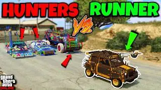 Clown Showdown! GTA 5 Manhunt