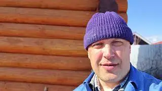 Замена нижних венцов в моечной дома бани