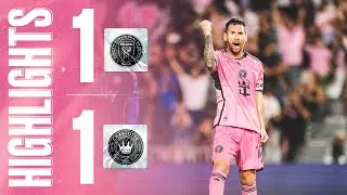 Another MAGICAL GOAL BY MESSI | HIGHLIGHTS: Inter Miami 1-1 Charlotte FC | MLS