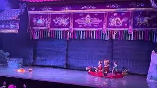 Lotus water puppet show