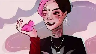 LIL PEEP ANIMATION (REST IN PEACE, DEAR GUS)