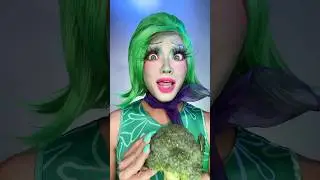 Disgust 🤮 #makeup #makeupinspired  #makeuptutorial #makeuptransformation #disney #shorts #pachie23