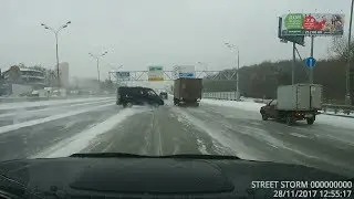 ДТП на МКАД 83 км / 28.11.2017